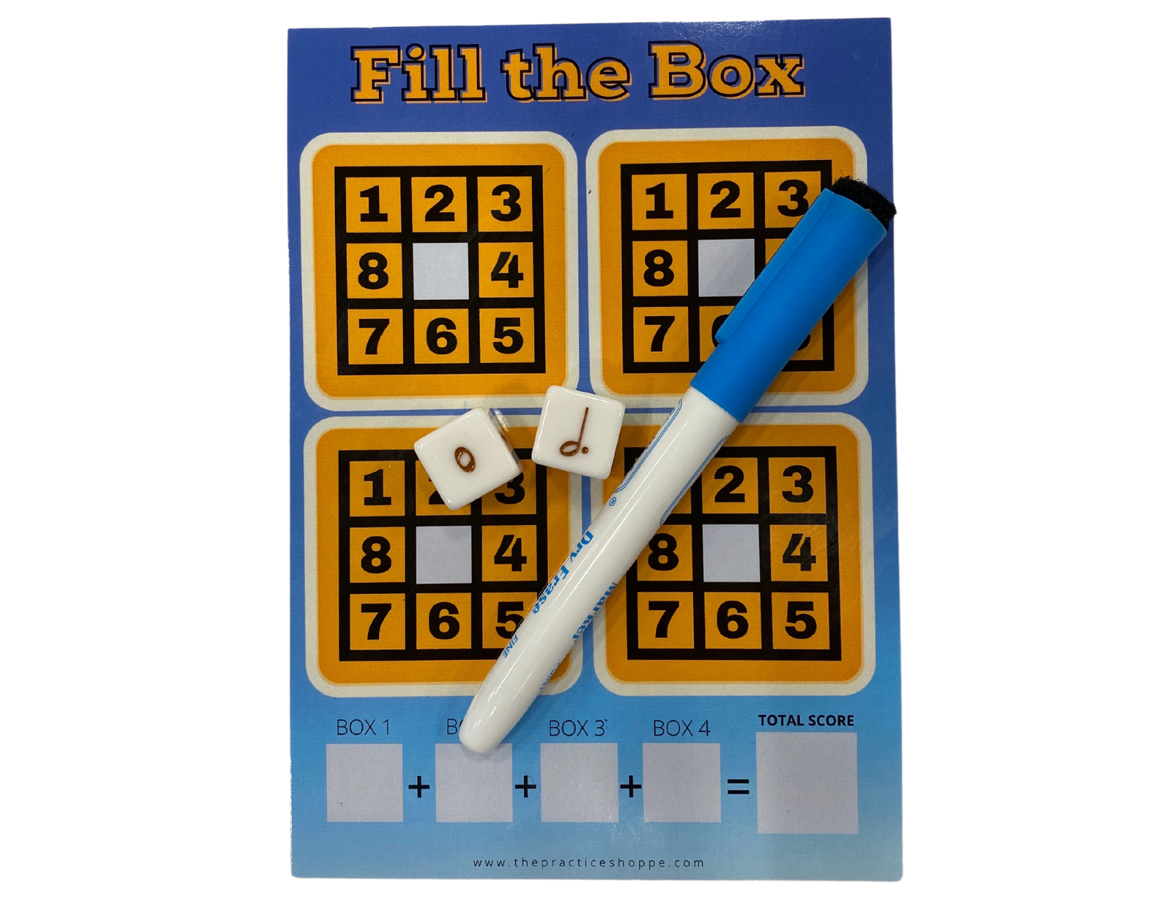 Fill the Box Game – The Practice Shoppe