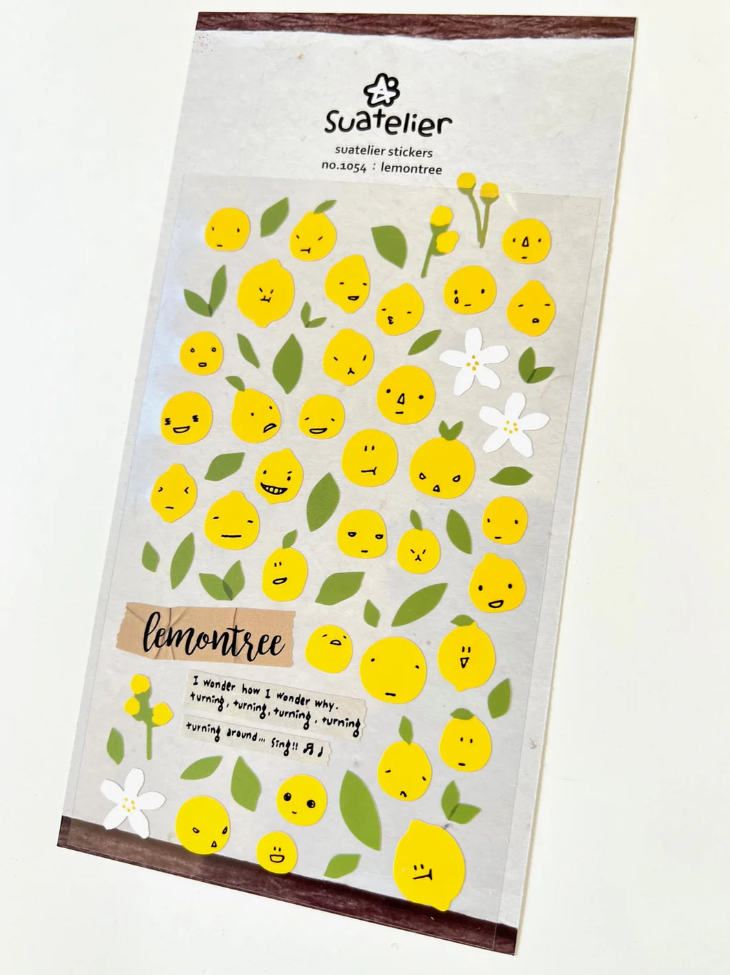 Suatelier Lemon Tree Stickers