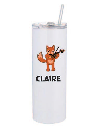 20 oz Skinny Tumbler - Personalized