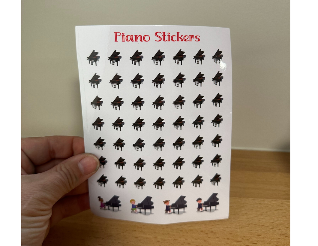 PS Sheet Piano Stickers