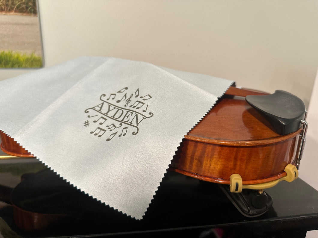 Instrument Cleaning Cloth - Custom name