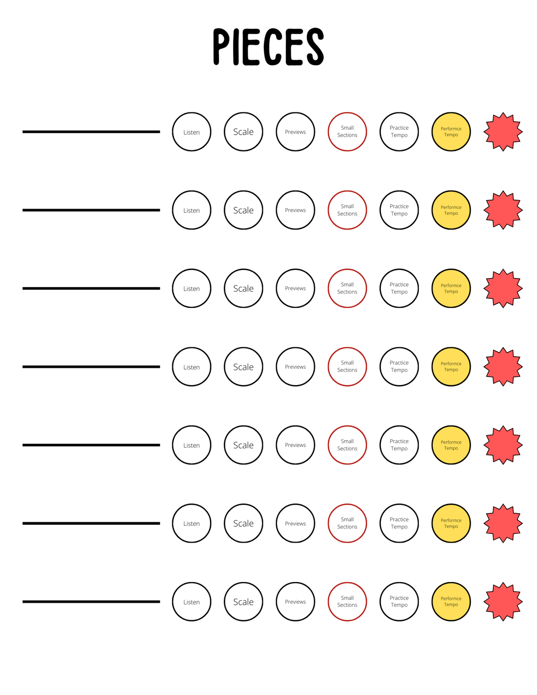 Steps to Learning a Piece (Digital Download)