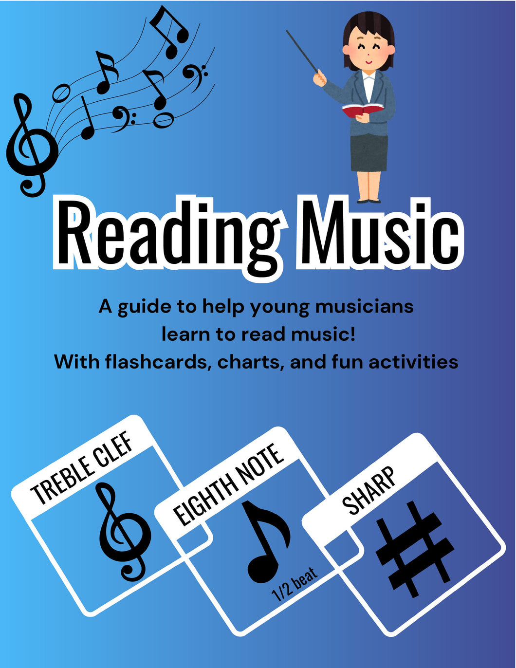 Reading Music: The Treble and Bass Clef (Digital Download)