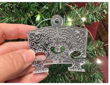 Load image into Gallery viewer, Violin Bridge Engraved Ornament
