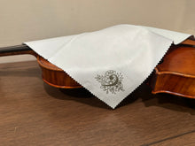 Load image into Gallery viewer, Instrument Cleaning Cloth - Floral Clefs
