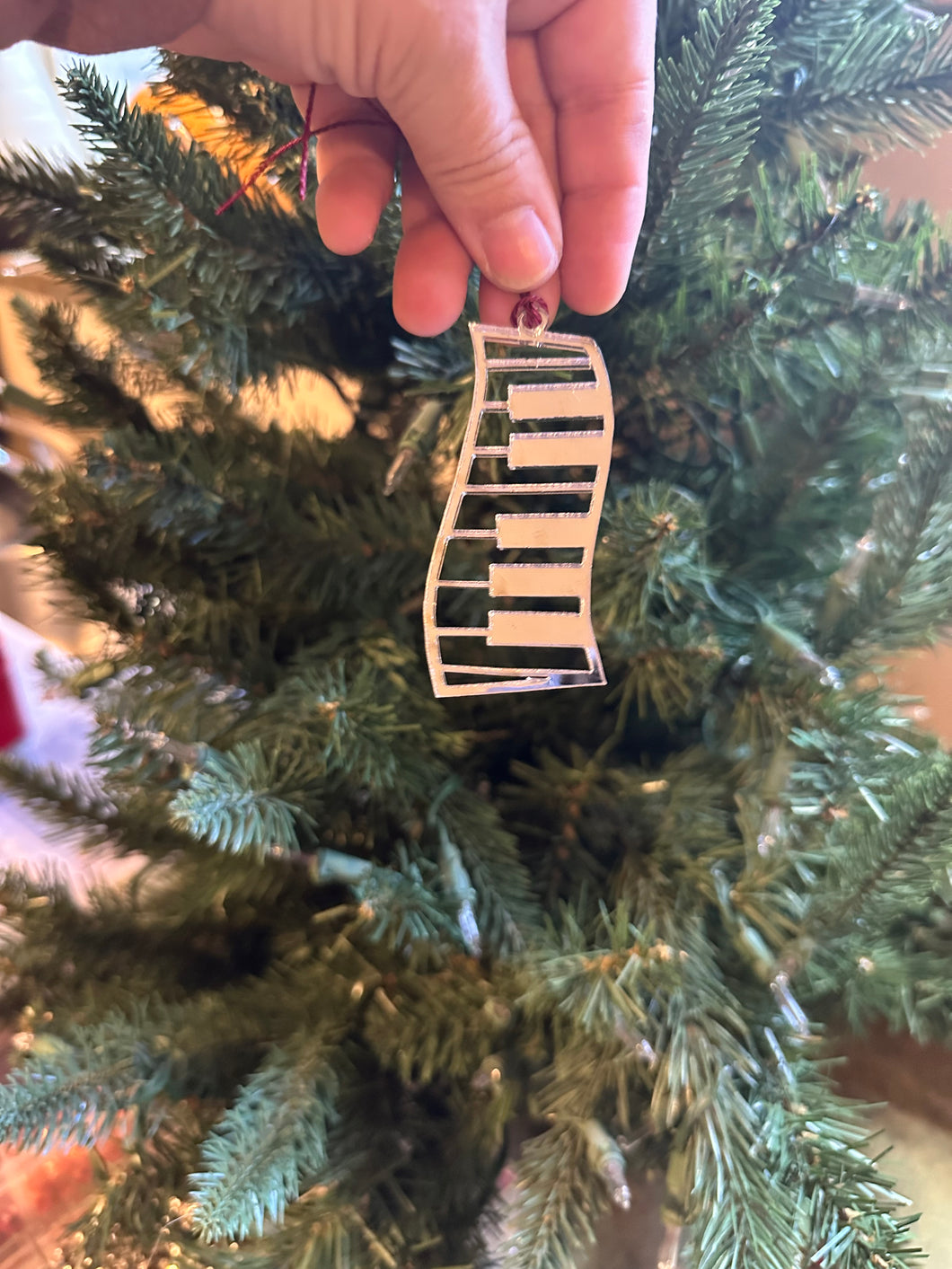 Piano Acrylic Ornament