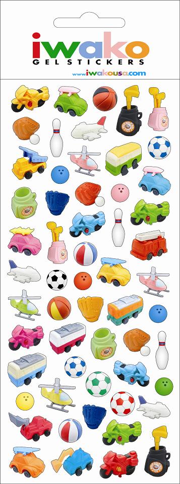 Iwako Toys Stickers